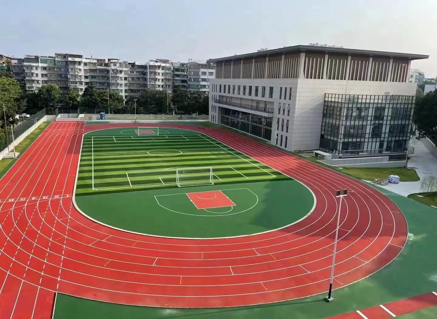 衡阳市硅PU材料塑胶篮球场 - 方案